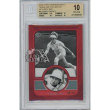 Nancy Richey 2020 Topps Transcendent VIP Red Card #41 5/10 BGS 10 Pristine