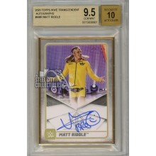 Matt Riddle 2020 Topps Transcendent WWE Autograph Card 22/25 BGS 9.5