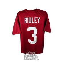 Calvin Ridley Autographed Alabama Crimson Tide Custom Football Jersey - JSA  (Bottom of 3 Signed)