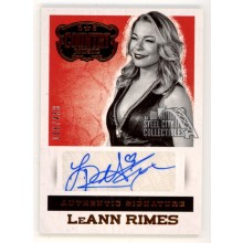 LeAnn Rimes 2014 Panini Country Music Autograph Card #S-LR /453
