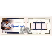 Mariano Rivera 2018 Panini National Treasures Autograph Patch Booklet Card 07/10