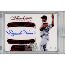 Mariano Rivera 2017 Panini Flawless Autograph Card #MM-MR 02/10