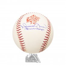 Mariano Rivera 98 WS Champs Autographed Official 1998 World Series Baseball - JSA COA