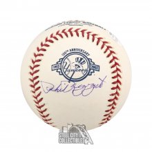 Phil Rizzuto Autographed Yankees 100th Anniversary MLB Baseball