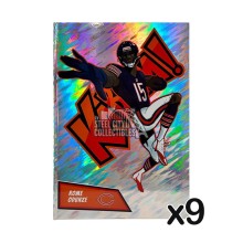 2024 Panini Absolute Football Countdown Calendar EMPTY Box - Rome Odunze Kaboom Cover (LOT of 9)