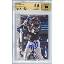 Luis Robert 2020 Topps Series 2 Autograph Rookie Card #392 BGS 9.5 BAS 10
