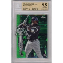 Luis Robert 2020 Topps Chrome Green Wave Refractor Rookie Card 46/99 BGS 9.5 Gem Mint