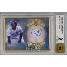 Luis Robert 2020 Bowman Transcendent Autograph Card 15/25 BGS 9