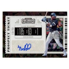 Luis Robert 2019 Panini Contenders Cracked Ice Autograph Card #14 13/23