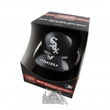 Luis Robert La Pantera Autographed Chicago White Sox Replica Full-Size Baseball Batting Helmet - BAS COA