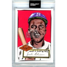 Jackie Robinson Topps Project 2020 Card #3 1952 Topps By Naturel