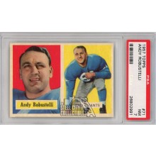 Andy Robustelli 1957 Topps Card #71 PSA 7 NM