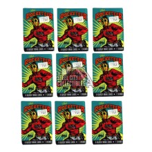1991 Topps Rocketeer Wax 9-Wax Pack Lot