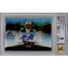 Aaron Rodgers 2007 Upper Deck Artifacts Autograph Card #NF-AR BGS 9 Mint