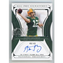 Aaron Rodgers 2021 Panini National Treasures All-Pro Autograph Card #AP-AR 48/49