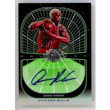 Dennis Rodman 2019-20 Panini Obsidian Galaxy Autograph Card #GA-DRM 06/25