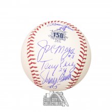 Rose, Morgan, Perez, Bench Autographed Reds 150th Anniversary Official MLB Baseball - JSA COA