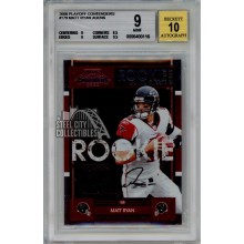 Matt Ryan 2008 Panini Contenders Autograph Rookie Ticket Card BGS 9 Mint
