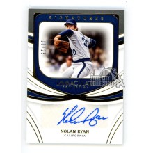 Nolan Ryan 2022 Panini Immaculate Signatures Autograph Card #IS-NR 10/25