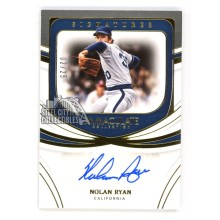Nolan Ryan 2022 Panini Immaculate Signatures Autograph Card #IS-NR 02/25