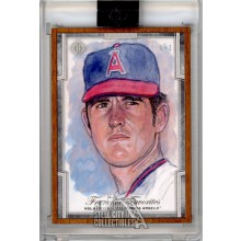 Nolan Ryan 2019 Topps Transcendent Sketch Card Bergren #FFS-NOR 1/1