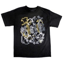 Pittsburgh Penguins Reebok NHL Kids Shapes Black T-Shirt