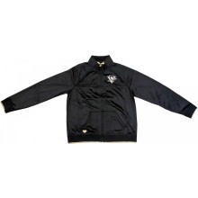 Pittsburgh Penguins Reebok NHL Women's Quilted Black Track Jacket