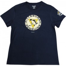 Pittsburgh Penguins Reebok Women's Winter Classic Logo Blue T-Shirt