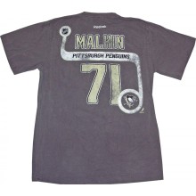 Evgeni Malkin Penguins Reebok NHL Pepper Pigment Dyed T-Shirt