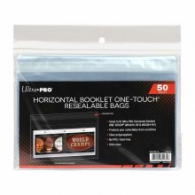 Ultra Pro Horizontal Booklet One Touch Resealable Bags Pack of 50