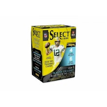 2020 Panini Select Football 6 Pack Blaster Box (Blue Prizms)