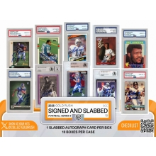 2026 Gold Rush Signed & Slabbed Football Series 2 Box