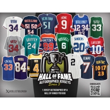 2026 Gold Rush Autographed Jersey Hall of Fame Edition Series 3 Box