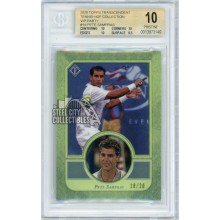 Pete Sampras 2020 Topps Transcendent Tennis VIP Card #14 /20 BGS 10