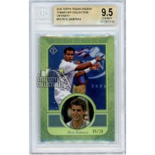 Pete Sampras 2020 Topps Transcendent Tennis VIP Card #14 /20 BGS 9.5