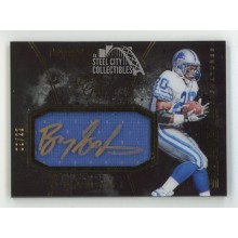 Barry Sanders 2016 Panini Black Gold Autograph Jersey Card #SS-BS 09/22