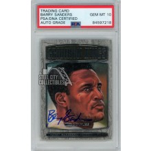 Barry Sanders 1999 Donruss Gridiron Kings Autograph Card #GK20 /5000 PSA/DNA 10