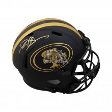 Deion Sanders Autographed San Francisco 49ers Eclipse Replica Full-Size Football Helmet - BAS COA (Gold Ink)
