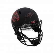 Deion Sanders Autographed Falcons Eclipse Replica Full-Size Football Helmet - BAS COA