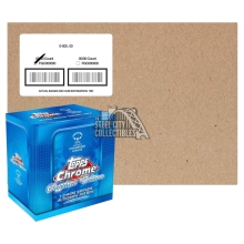 2025-26 Topps Chrome UEFA Women's Champions League Soccer Sapphire Edition 10-Box Case