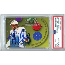 Warren Sapp 2001 Topps Pro Bowl Autograph Jersey Card PSA/DNA