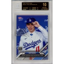 Roki Sasaki 2025 Topps Now International Signing Card #OS-16 BGS 10 Black Label