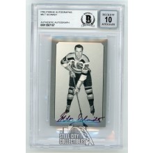 Milt Schmidt Autographed Pre-Parkie Card /1000 - BAS 10