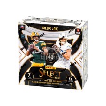 2024 Panini Select Football Mega Box (Black & Red Die-Cuts)