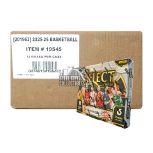 2025-26 Panini Select EuroLeague Basketball Hobby 12-Box Case