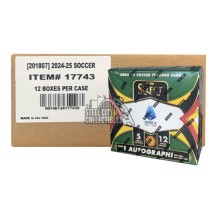 2024-25 Select Serie A Soccer Hobby International 12-Box Case