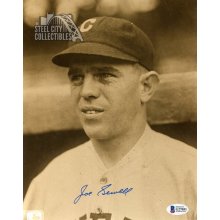 Joe Sewell Autographed Cleveland Indians 8x10 Photo (Sepia) - BAS COA