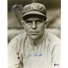 Joe Sewell Autographed New York Yankees 8x10 Photo - BAS COA