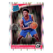 Shai Gilgeous-Alexander 2018-19 Panini Optic Rated Rookie Shock Card #162