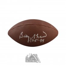 Billy Shaw HOF 99 Autographed Wilson Football - JSA COA